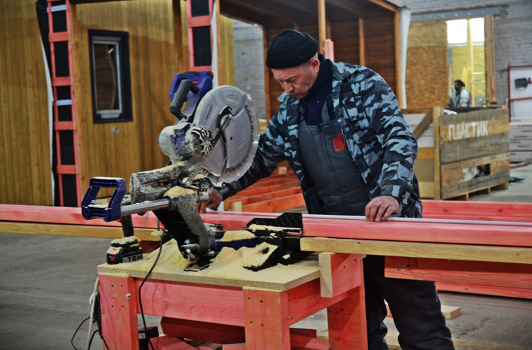 Цех производственной компании Moduldom Юг