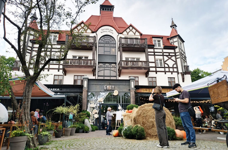 Одна из достопримечательностей Зеленоградска