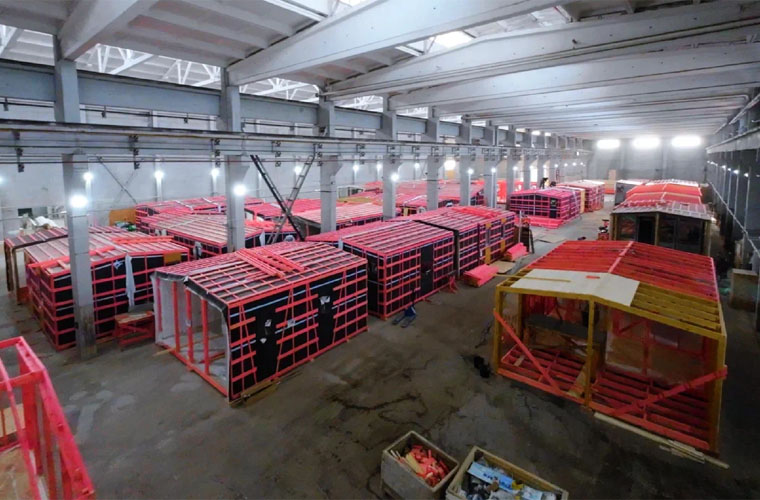 Цех компании Moduldom Юг