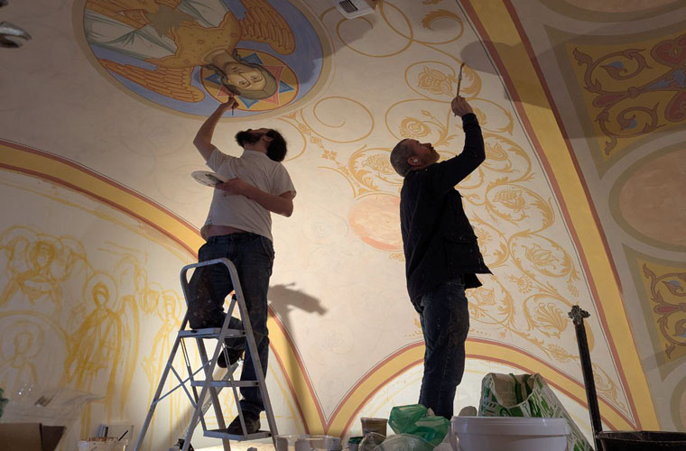 Мастерская художника-иконописца Александра Голышева