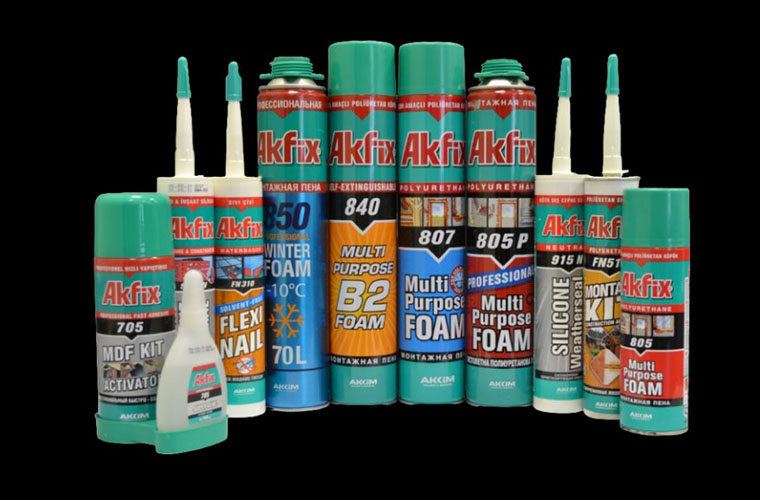 Продукция компании АКФИКС-РУС