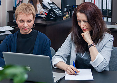 Елена Шитуева и Юлия Лоскутова