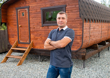 Сергей Шавшуков - основатель компании «Вятский БанщикЪ»