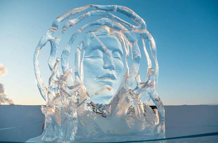 Как сделать ледовую скульптуру из искусственного льда
