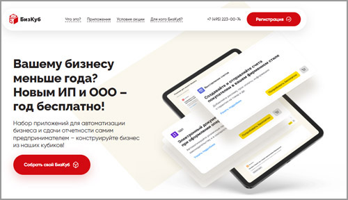 Сервис автоматизации БизКуб