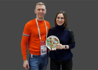 Артём и Ангелина Белоусовы, основатели мастерской Керамостудия из Калининграда