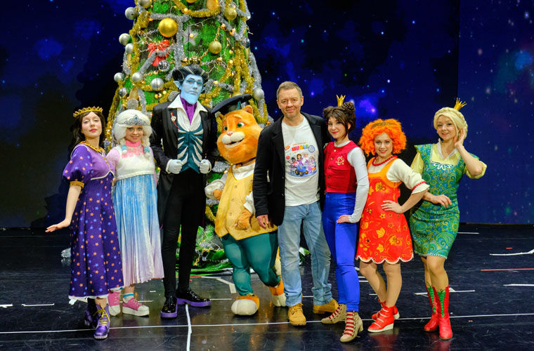 Команда проекта "Ёлка телеканала Мульт"