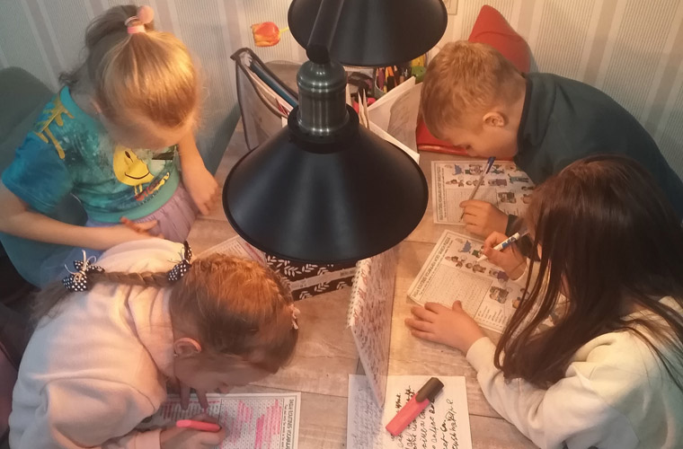 Sense English School - уроки на кухне
