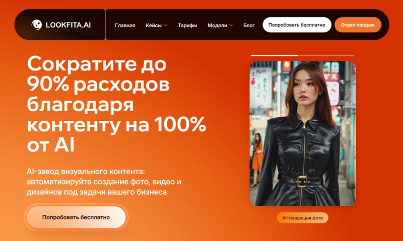 Нейросеть для fashion-индустрии Lookfita