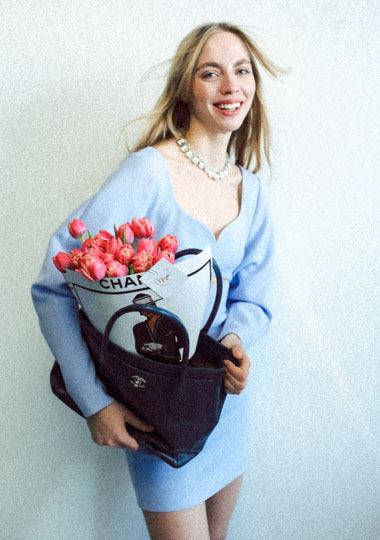 Анастасия Попелышева, основатель цветочного ателье Bisou