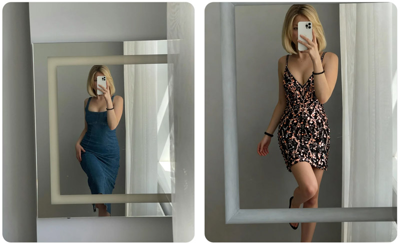 Нейросеть Lookfita - примерка по селфи