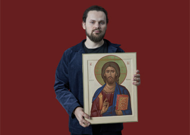 Художник-иконописец Александр Голышев