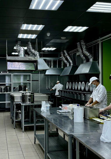 Производство компании LAB вкуса