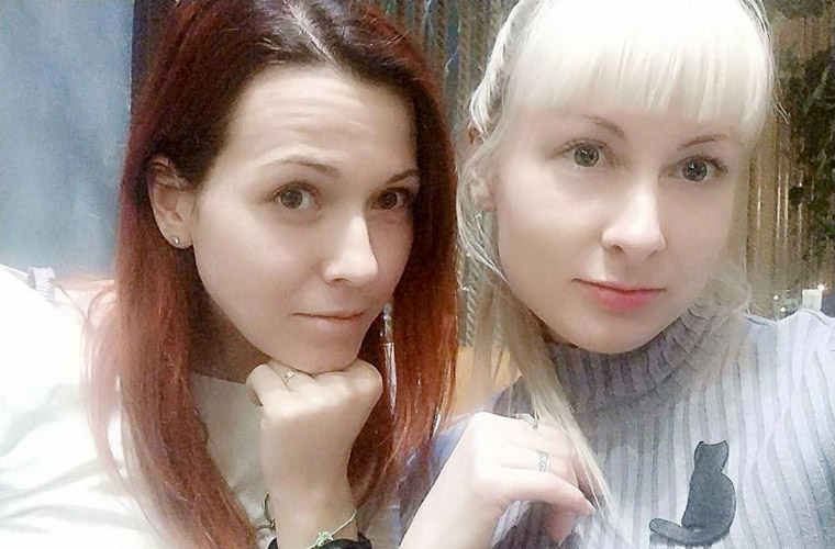 Надежда Подколзина и Екатерина Макарова