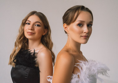 Ксения Белоусова и Елизавета Леонтьева